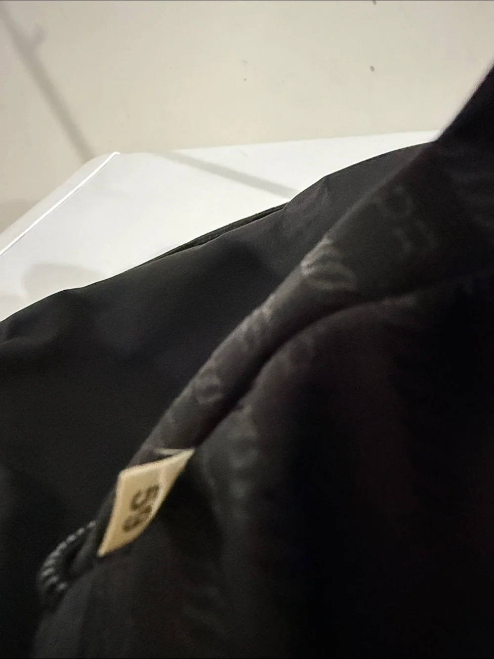 Prada Black Nylon Messenger Bag with Adjustable Strap